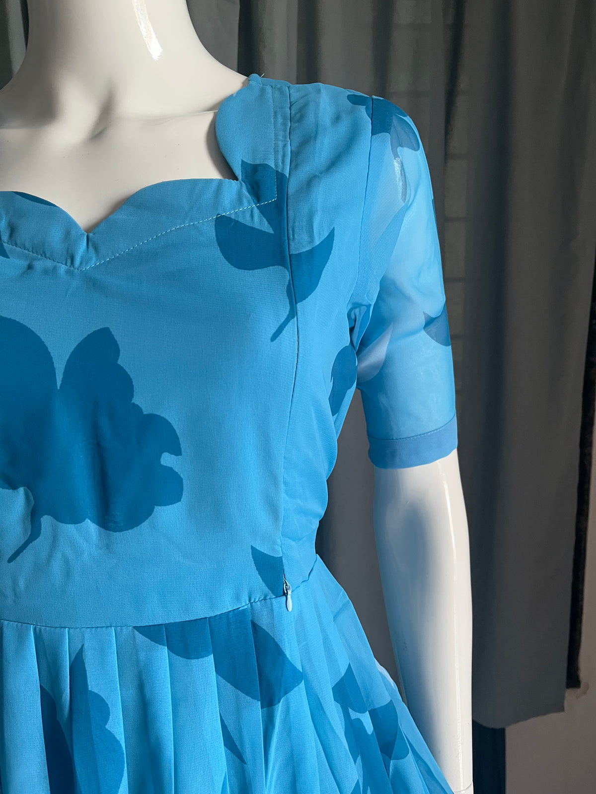 Georgette blue