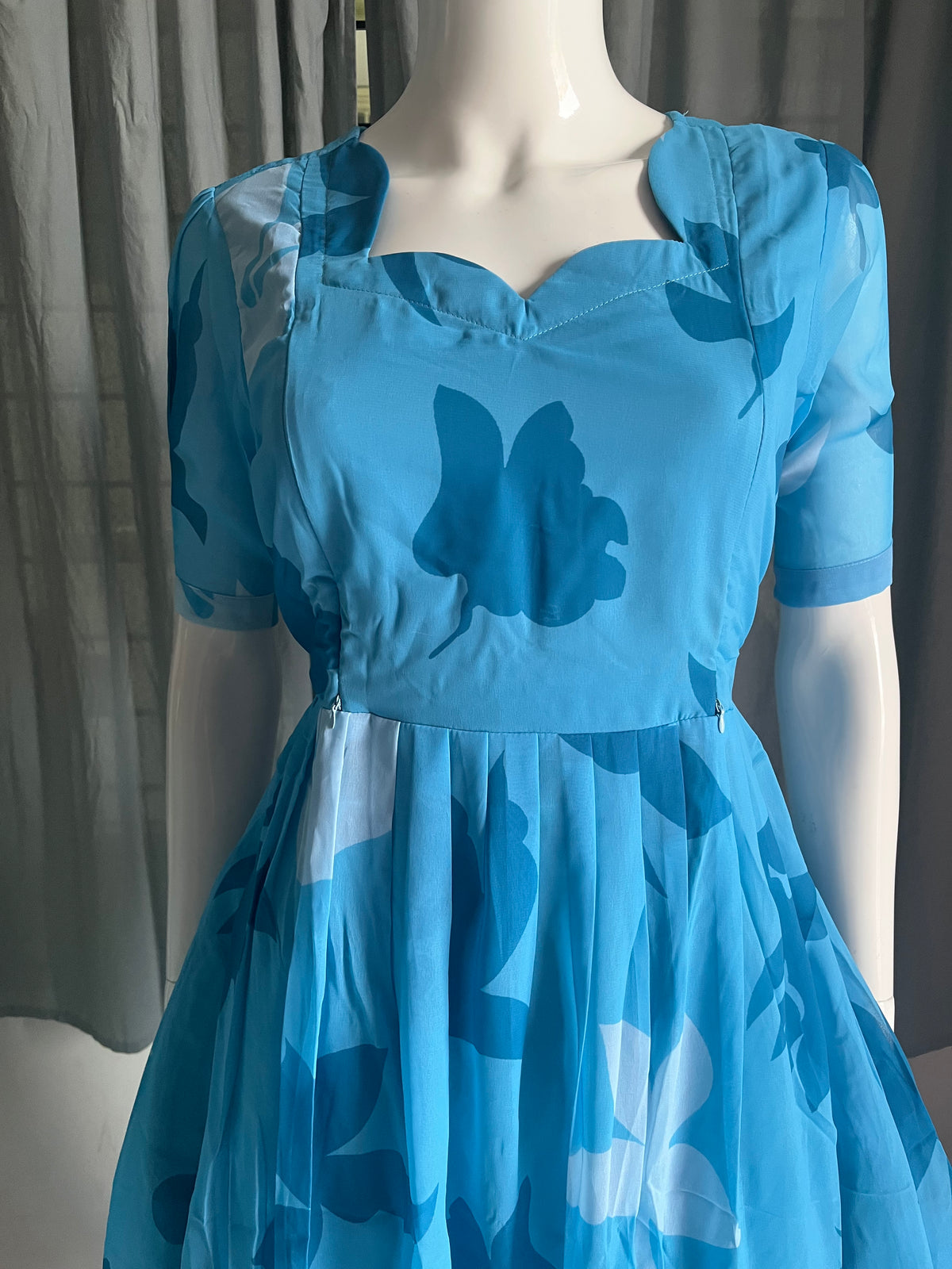 Georgette blue