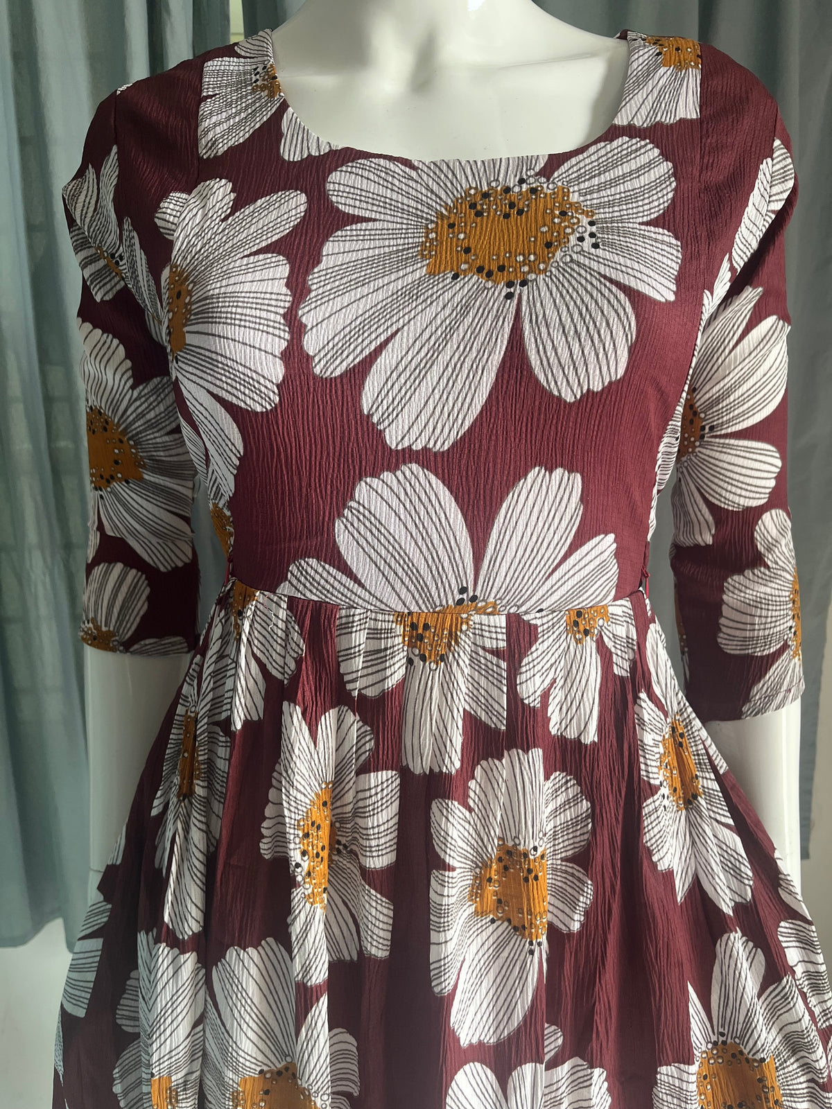 Delta crush maroon flower